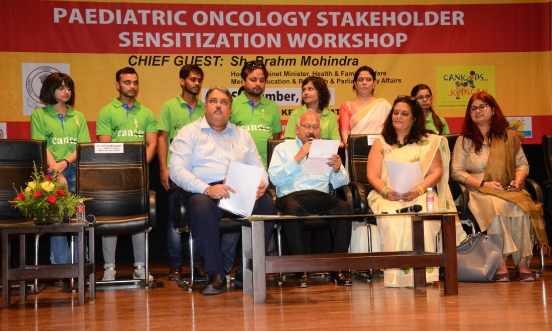 Pediatric Oncology Stakeholder Sensitization Workshop Group Photo